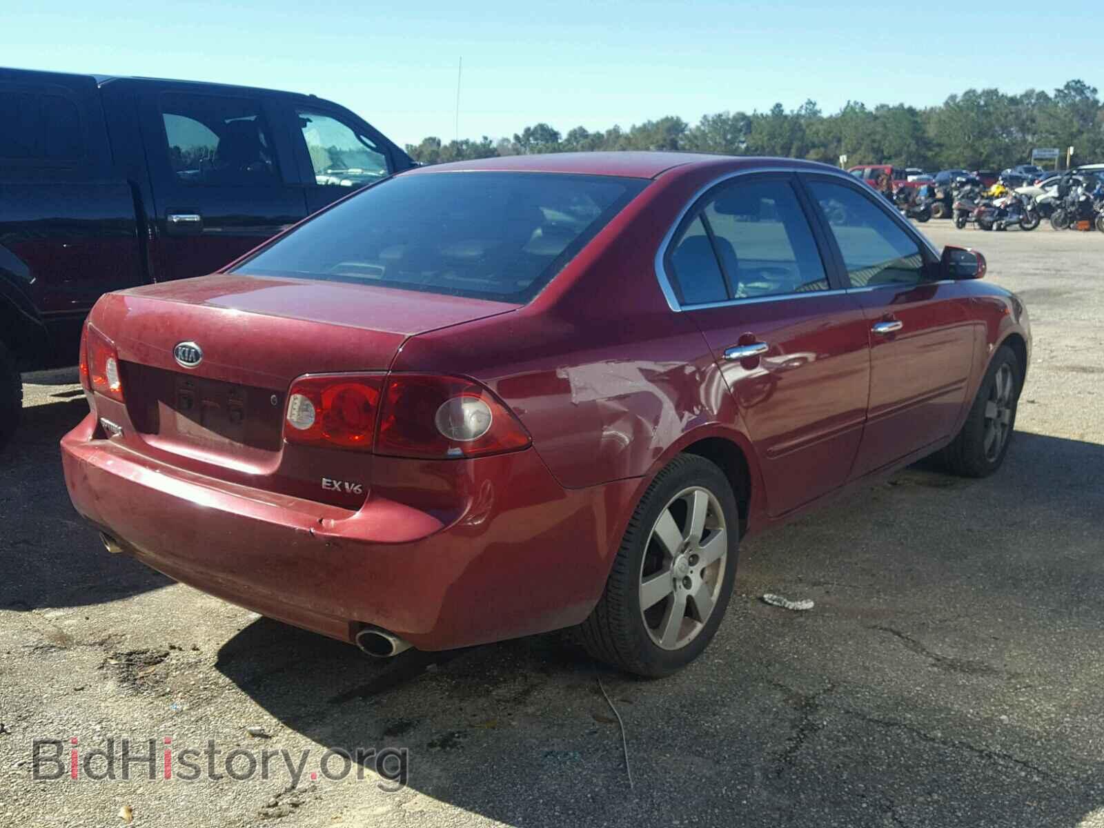 2006 KIA OPTIMA - VIN: KNAGE124465058627 - Фото 4