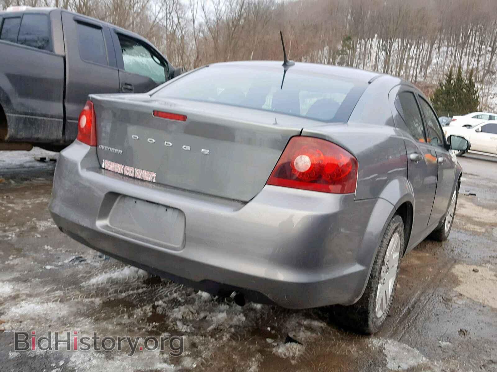 2012 DODGE AVENGER - VIN: 1C3CDZAB0CN136128 - Фото 4