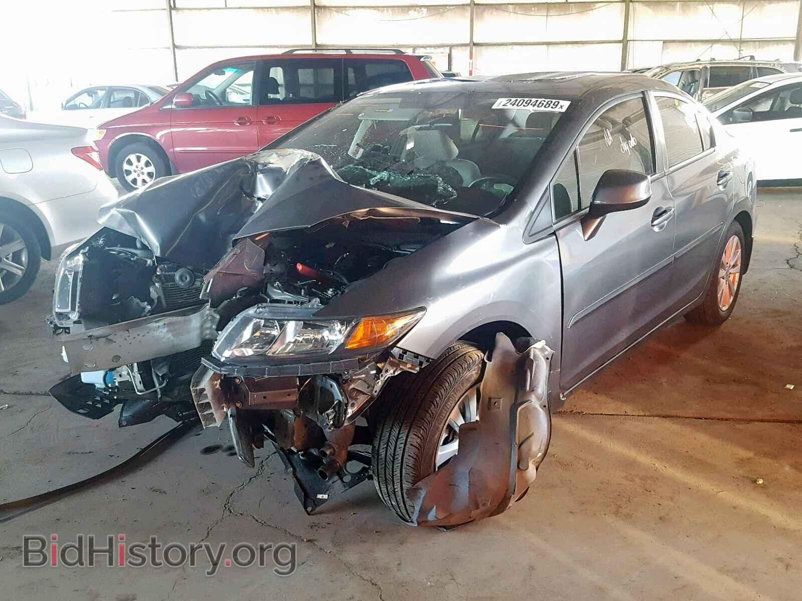 2012 HONDA CIVIC - VIN: 2HGFB2F8XCH611121 - Photo 2