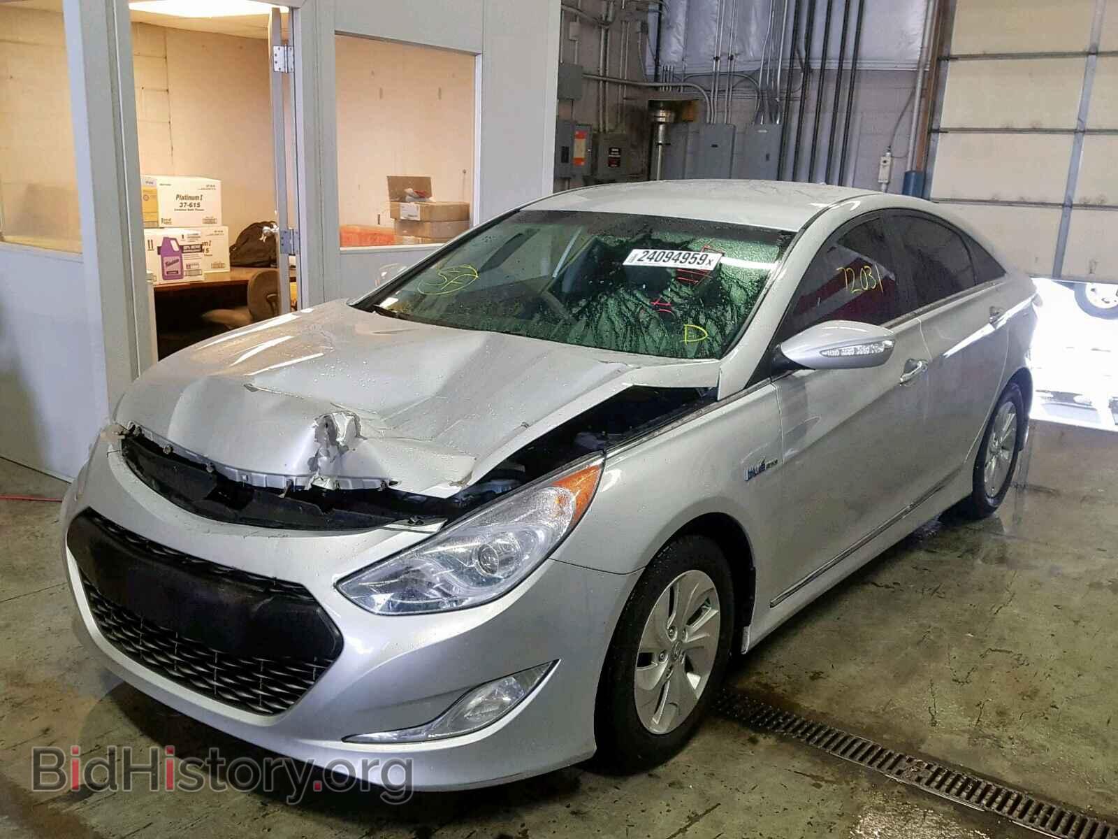 2014 HYUNDAI SONATA - VIN: KMHEC4A41EA113216 - Фото 2
