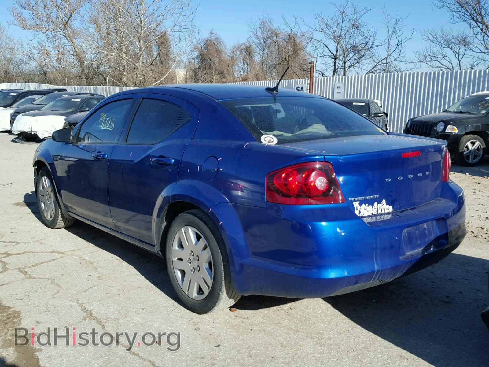 2013 DODGE AVENGER - VIN: 1C3CDZABXDN530480 - Фото 3
