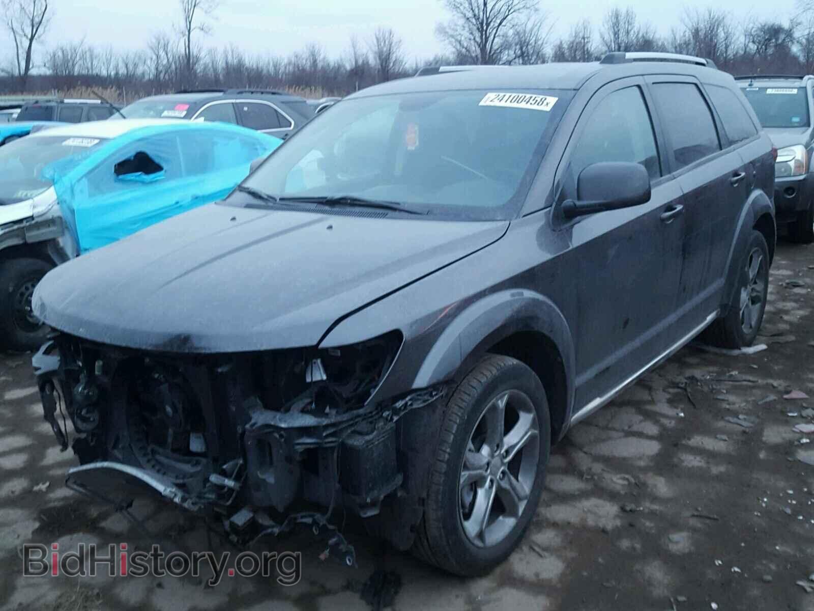 2016 DODGE JOURNEY - VIN: 3C4PDCGB7GT203427 - Фото 2