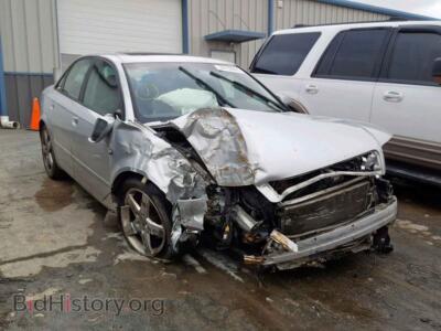 2005 Audi A4 A4 1.8T QU, серебристый — VIN WAULC68EX5A076525, Copart