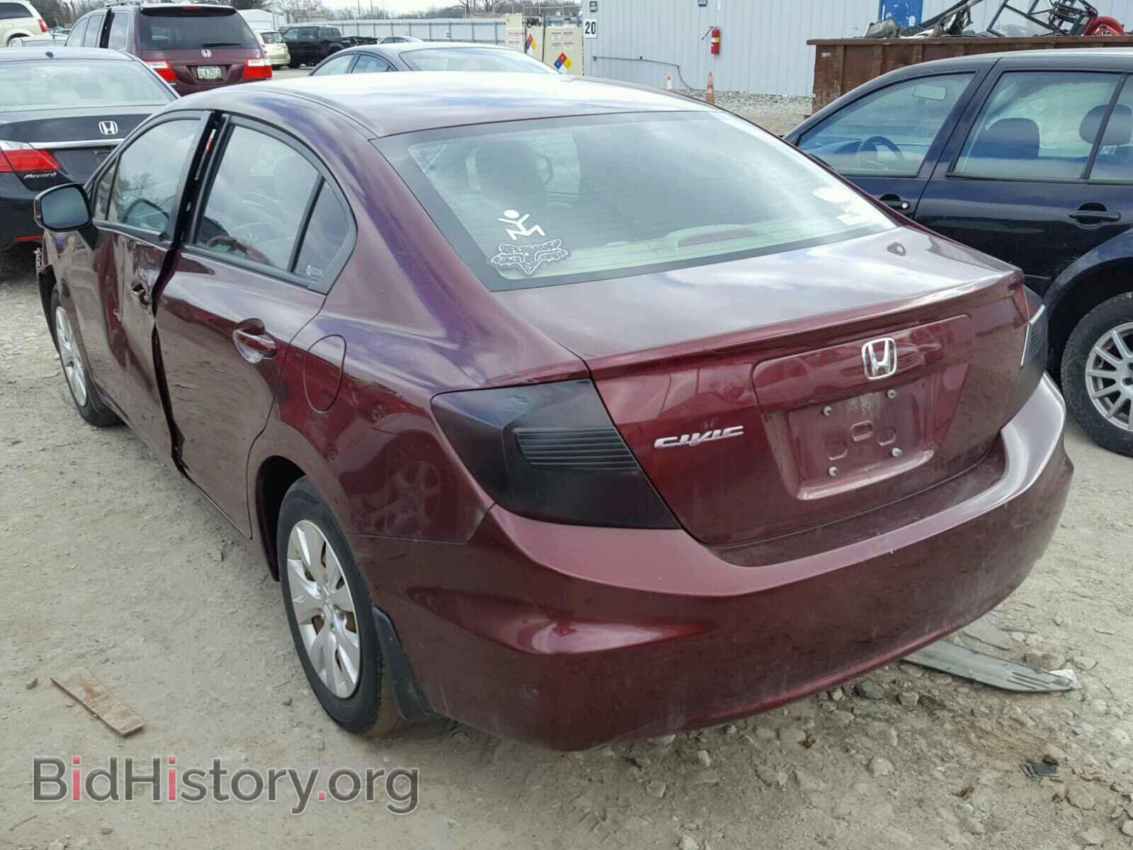 2012 HONDA CIVIC - VIN: 19XFB2F58CE003761 - Фото 3