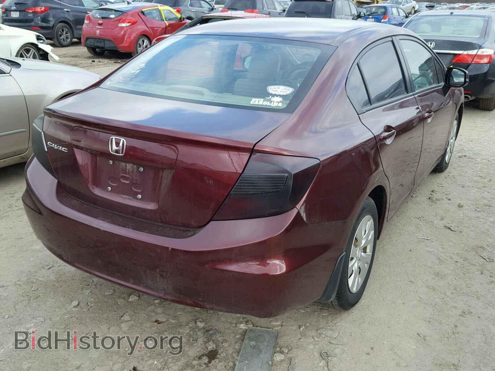 2012 HONDA CIVIC - VIN: 19XFB2F58CE003761 - Фото 4
