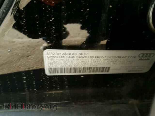 2007 AUDI A6 - VIN: WAUDV74F47N019848 - Фото 10