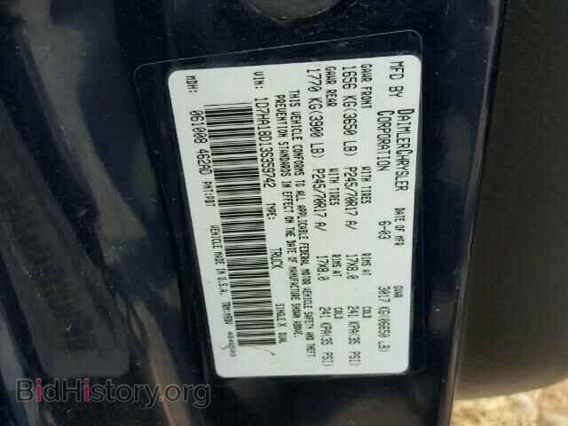 2003 DODGE RAM 1500 - VIN: 1D7HA18D13S359742 - Photo 10