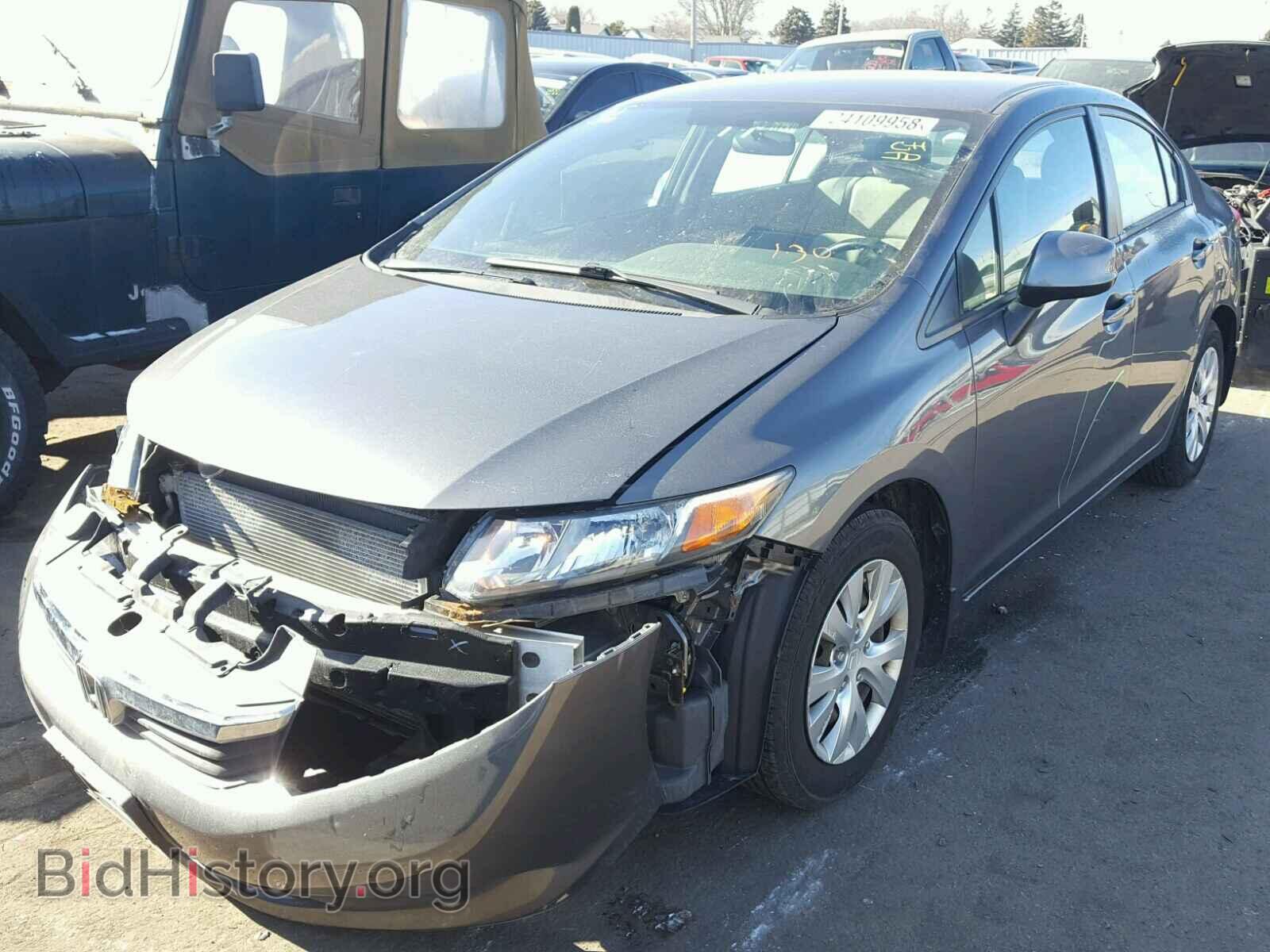 2012 HONDA CIVIC - VIN: 19XFB2E53CE032828 - Фото 2