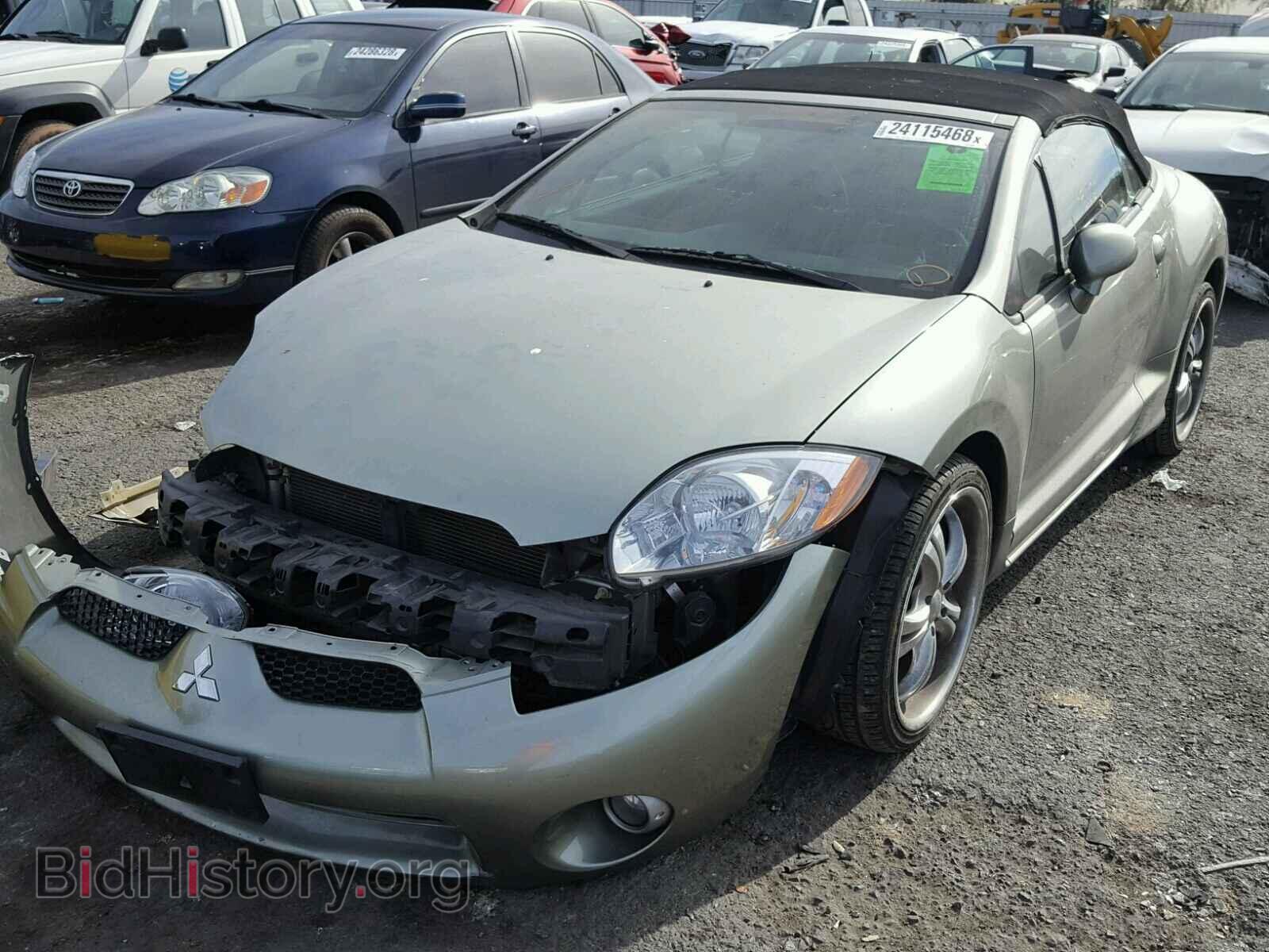 2008 MITSUBISHI ECLIPSE - VIN: 4A3AL35T68E002489 - Фото 2