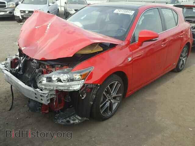 2014 LEXUS CT 200 - VIN: JTHKD5BH0E2207415 - Фото 2