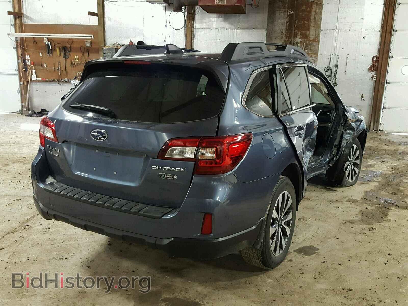 2016 SUBARU OUTBACK - VIN: 4S4BSBLCXG3249270 - Фото 4