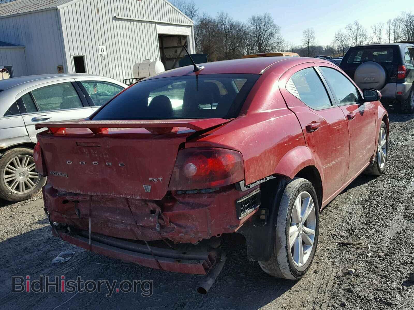 2012 DODGE AVENGER - VIN: 1C3CDZCB5CN260313 - Фото 4