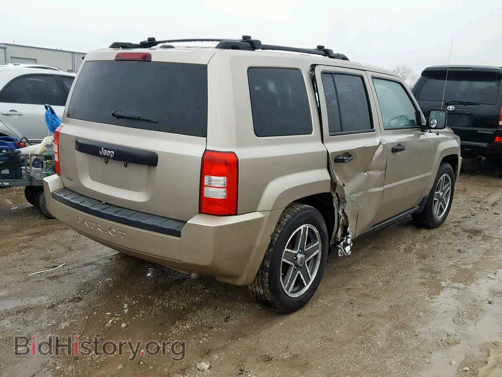 2009 JEEP PATRIOT SP - VIN: 1J8FT28B09D155195 - Фото 4