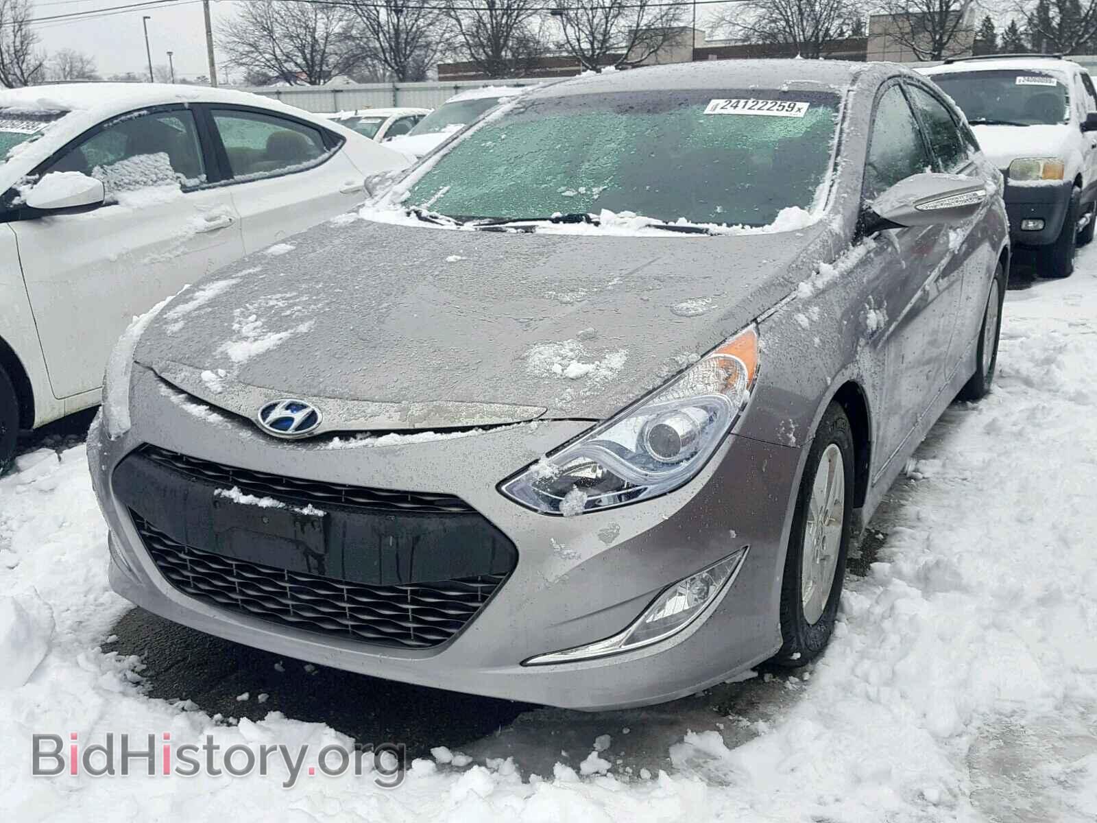 2012 HYUNDAI SONATA - VIN: KMHEC4A42CA027734 - Фото 2