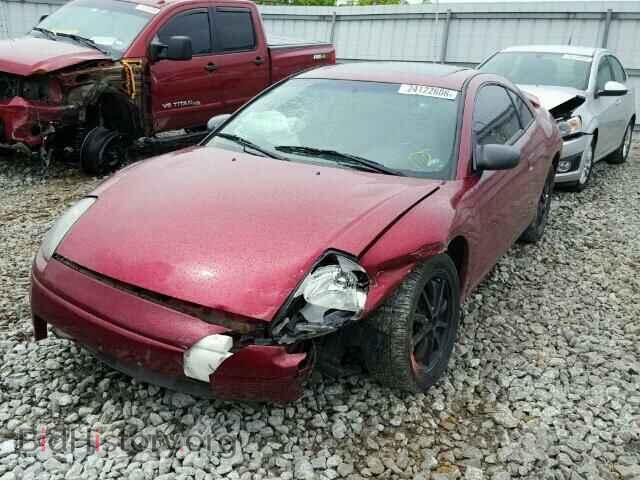 2000 MITSUBISHI ECLIPSE - VIN: 4A3AC44G4YE115593 - Фото 2