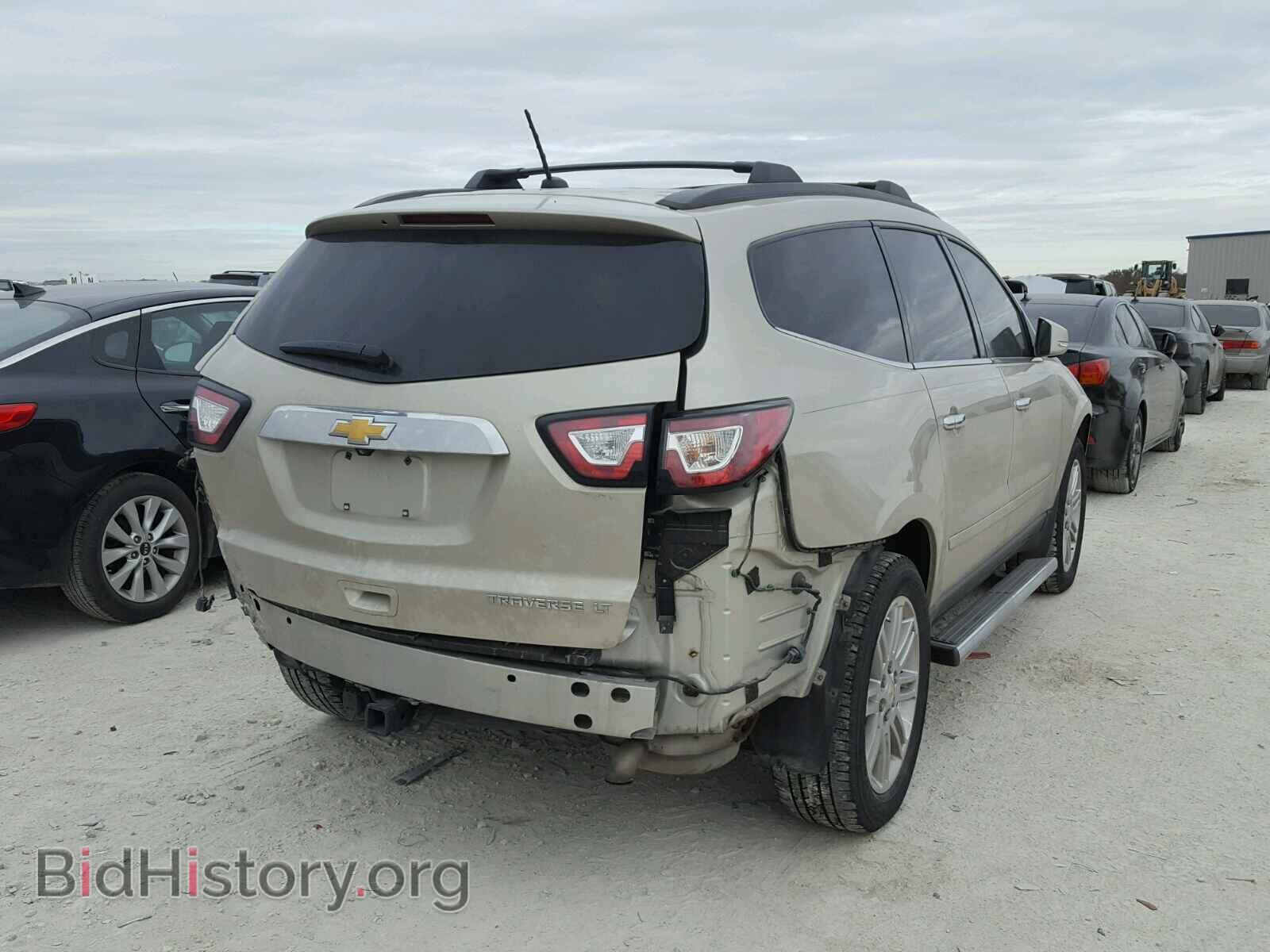 2014 CHEVROLET TRAVERSE - VIN: 1GNKRGKD5EJ352149 - Фото 4