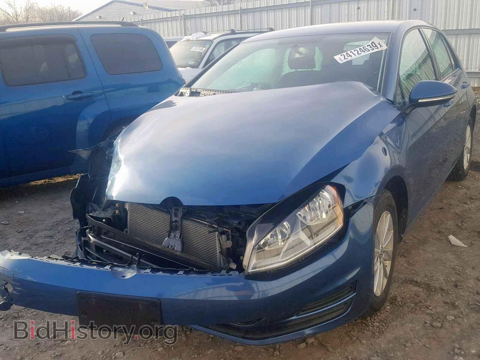 2017 VOLKSWAGEN GOLF - VIN: 3VW217AU1HM016357 - Фото 2