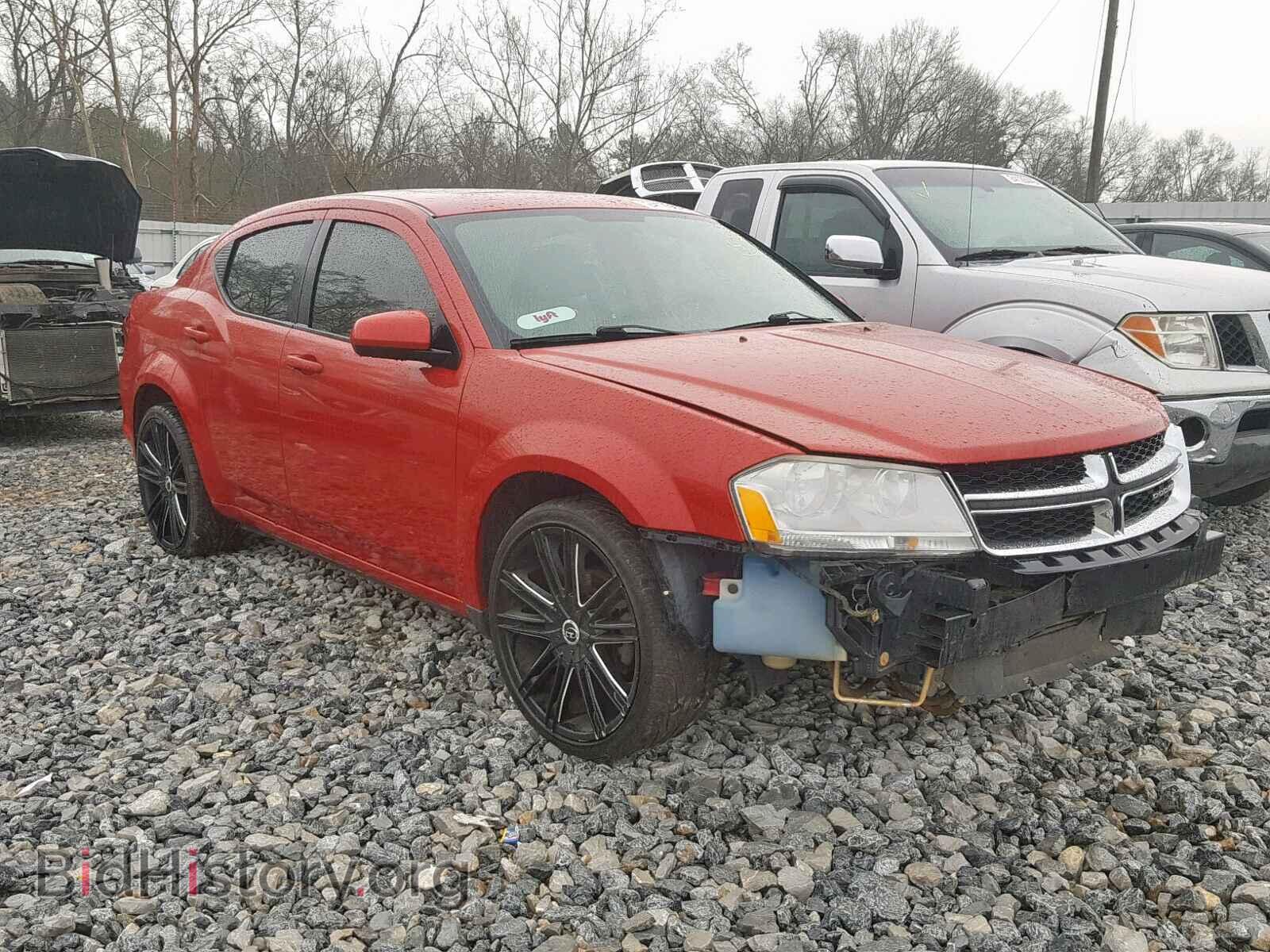 Photo 1C3CDZCB4CN133567 - DODGE AVENGER 2012