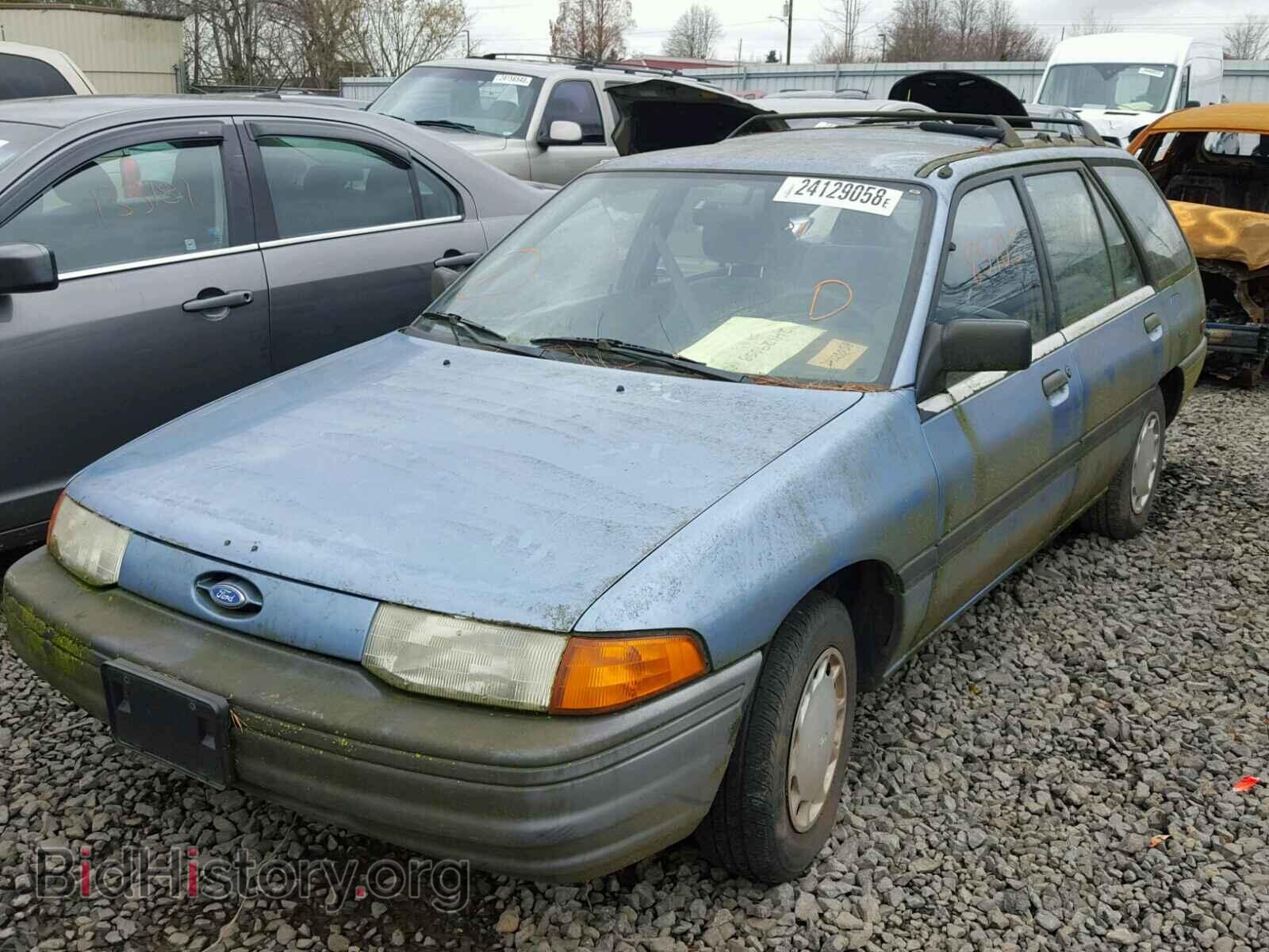 1992 FORD ESCORT - VIN: 3FAPP15J4NR147002 - Фото 2