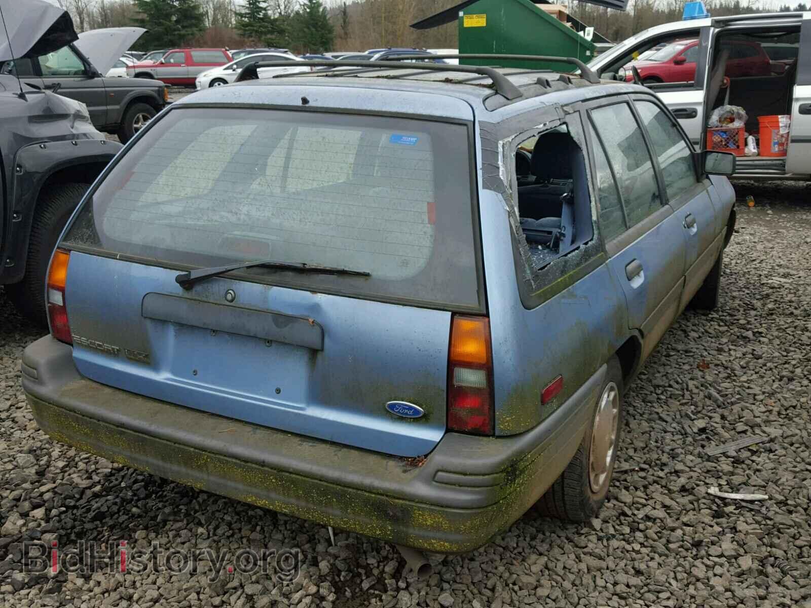 1992 FORD ESCORT - VIN: 3FAPP15J4NR147002 - Фото 4