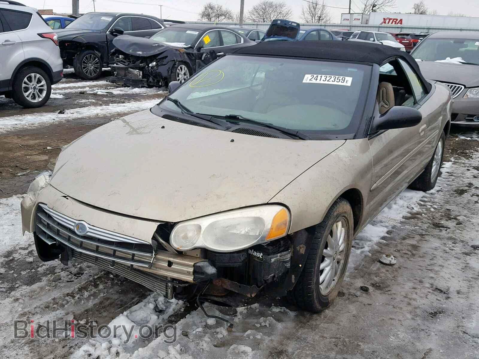 2004 CHRYSLER SEBRING - VIN: 1C3EL55R84N344903 - Фото 2
