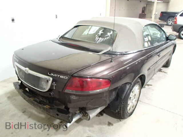 2004 CHRYSLER SEBRING - VIN: 1C3EL65R34N183625 - Фото 4