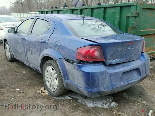 2013 DODGE AVENGER - VIN: 1C3CDZAB8DN752631 - Фото 3