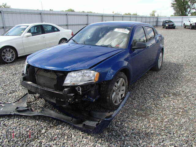 2013 DODGE AVENGER - VIN: 1C3CDZAB6DN628762 - Фото 2