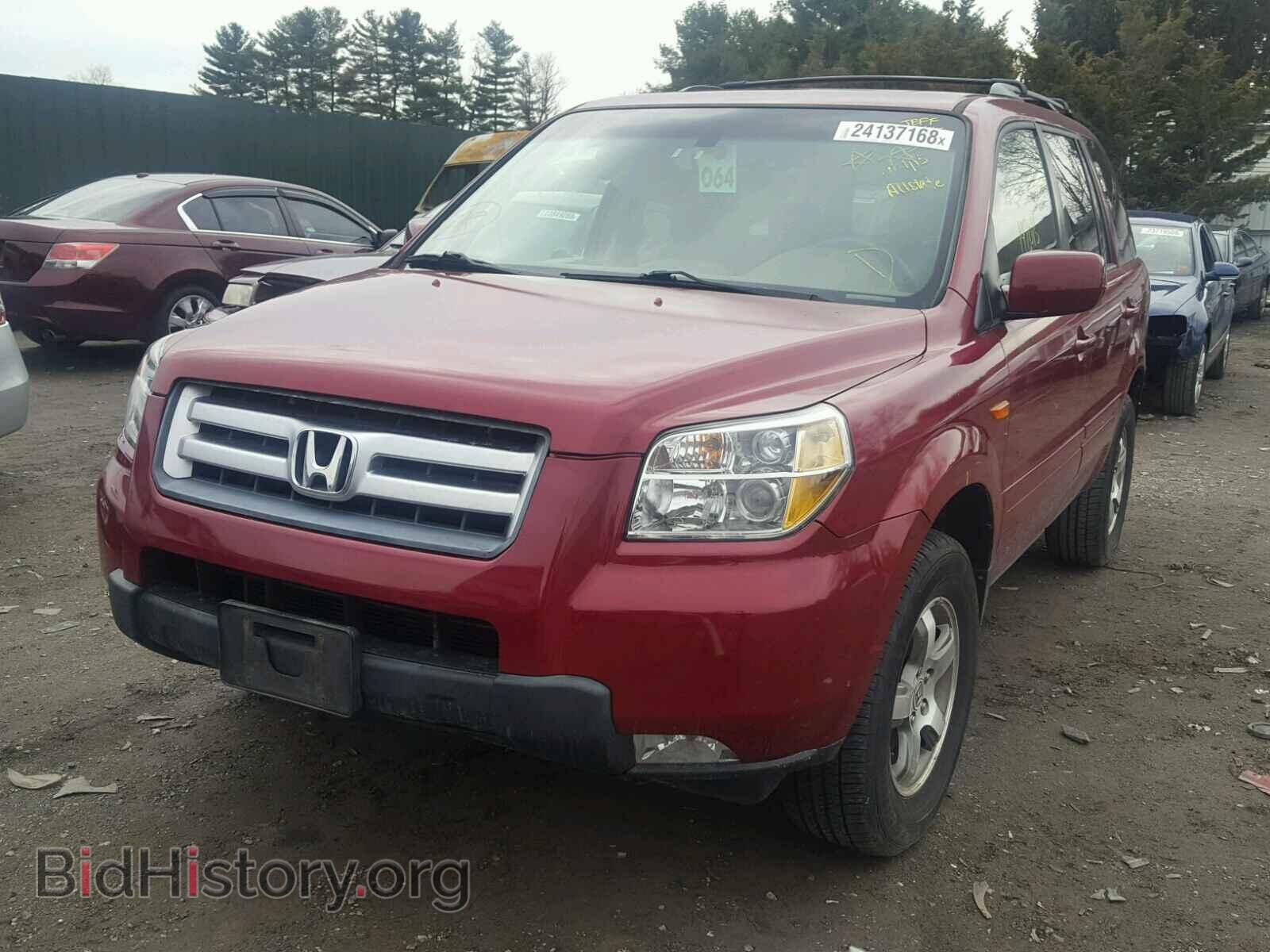 2006 HONDA PILOT - VIN: 5FNYF18596B020717 - Фото 2
