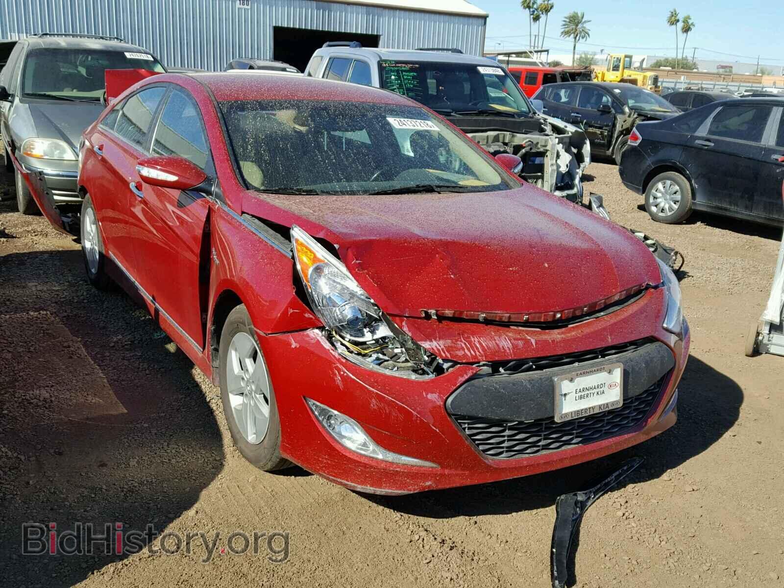 Фотография KMHEC4A42CA037079 - HYUNDAI SONATA 2012