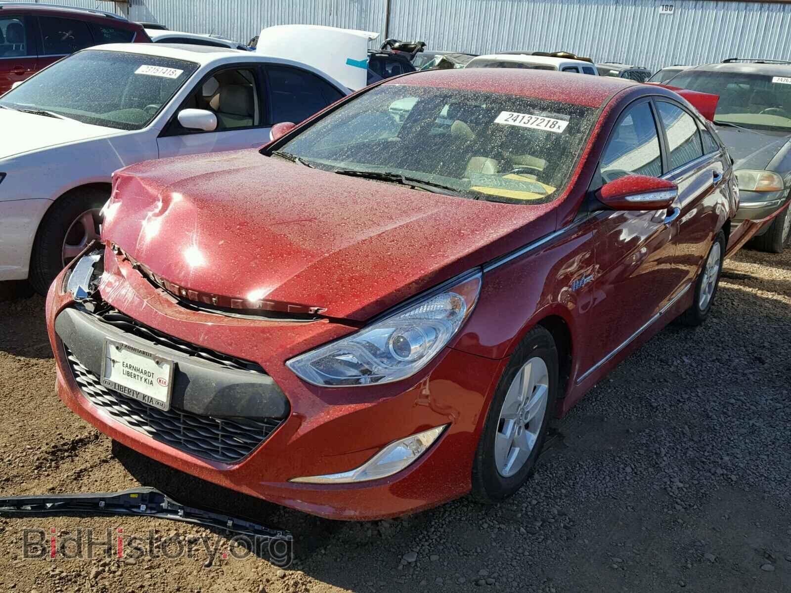 2012 HYUNDAI SONATA - VIN: KMHEC4A42CA037079 - Фото 2
