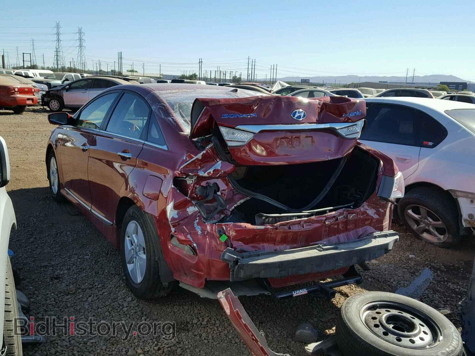 2012 HYUNDAI SONATA - VIN: KMHEC4A42CA037079 - Фото 3