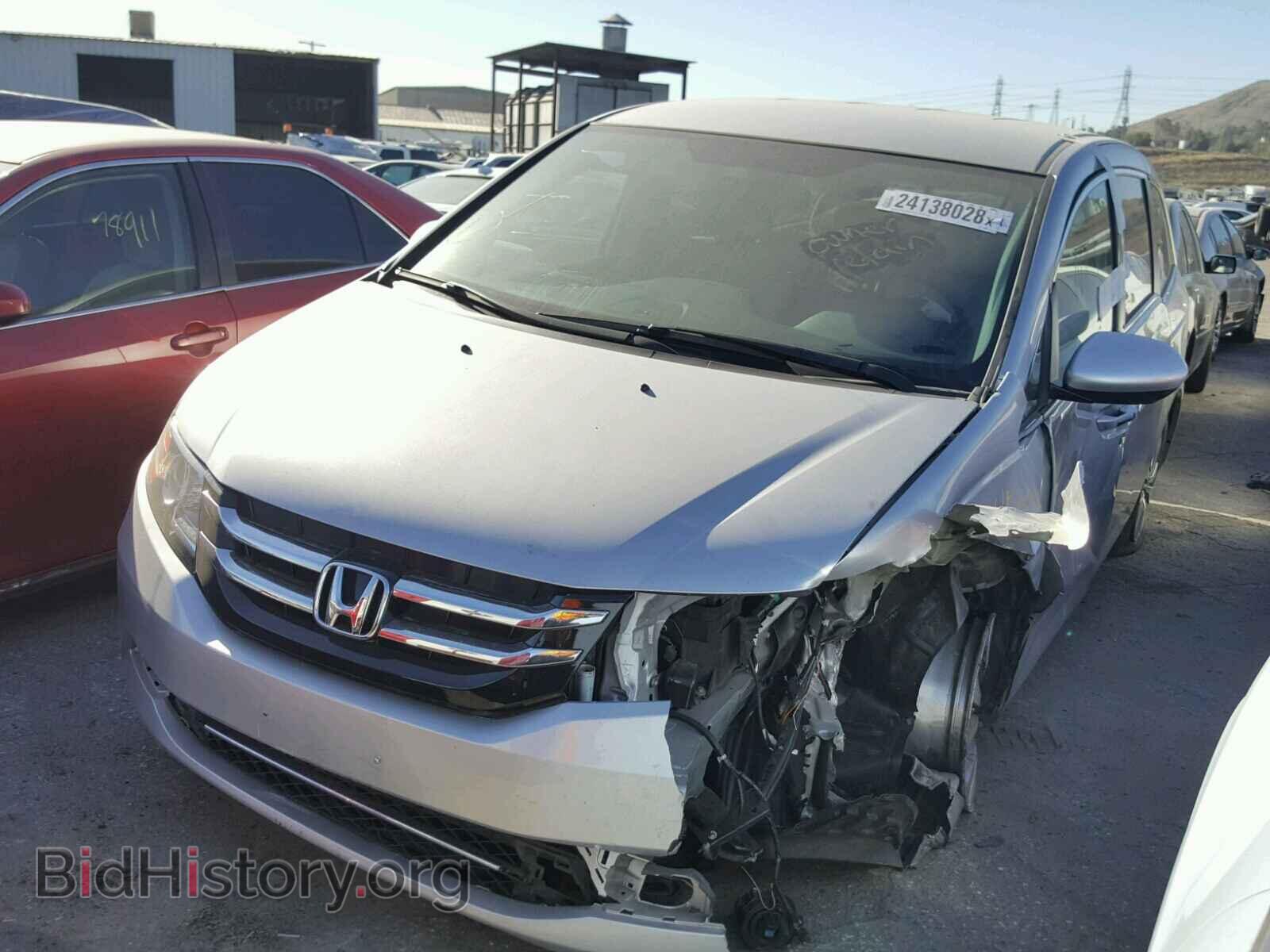2015 HONDA ODYSSEY - VIN: 5FNRL5H48FB080256 - Фото 2
