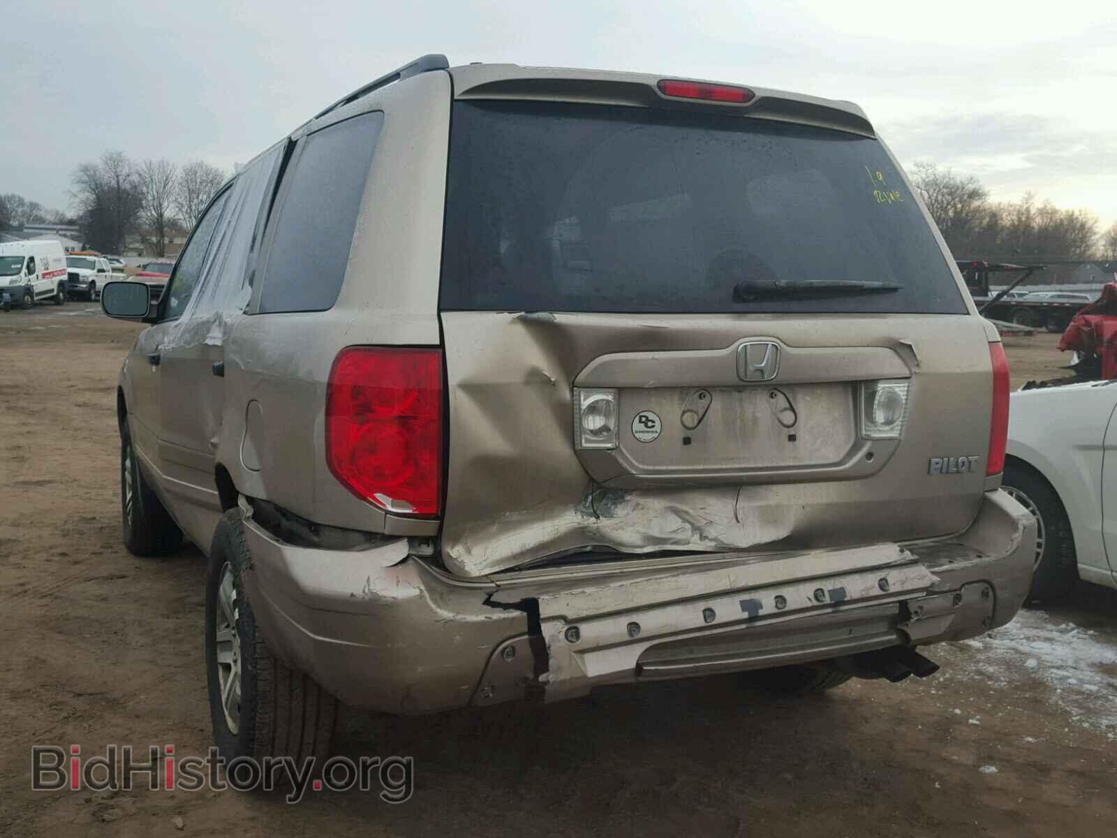 2005 HONDA PILOT - VIN: 5FNYF18585B042237 - Фото 3