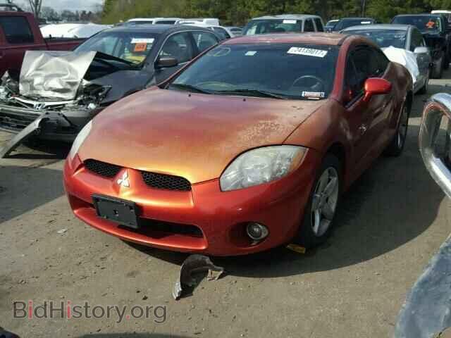 2006 MITSUBISHI ECLIPSE - VIN: 4A3AK34T46E001763 - Фото 2