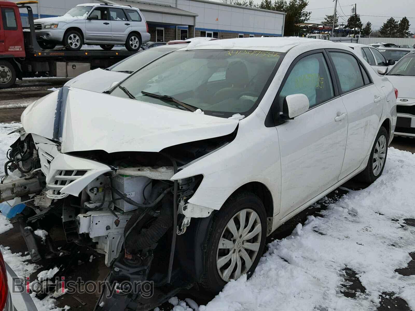 2013 TOYOTA COROLLA BA - VIN: 2T1BU4EE3DC110528 - Фото 2