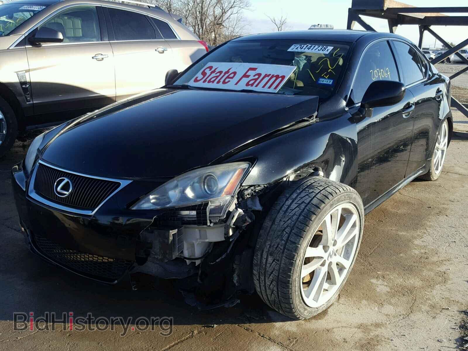 2007 LEXUS IS350 - VIN: JTHBE262172008524 - Фото 2
