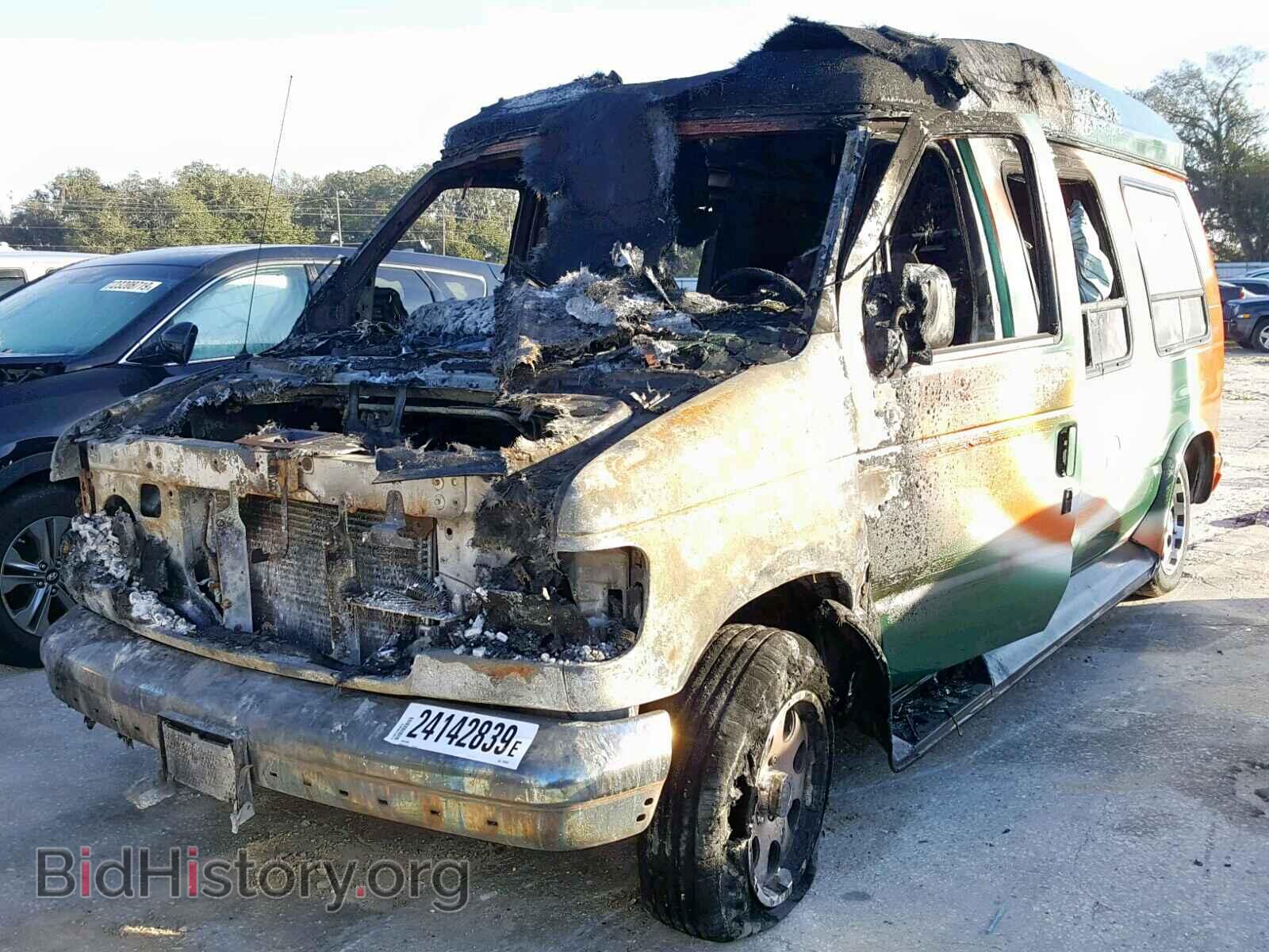 1992 FORD ECONOLINE - VIN: 1FDEE14N7NHB36892 - Фото 2