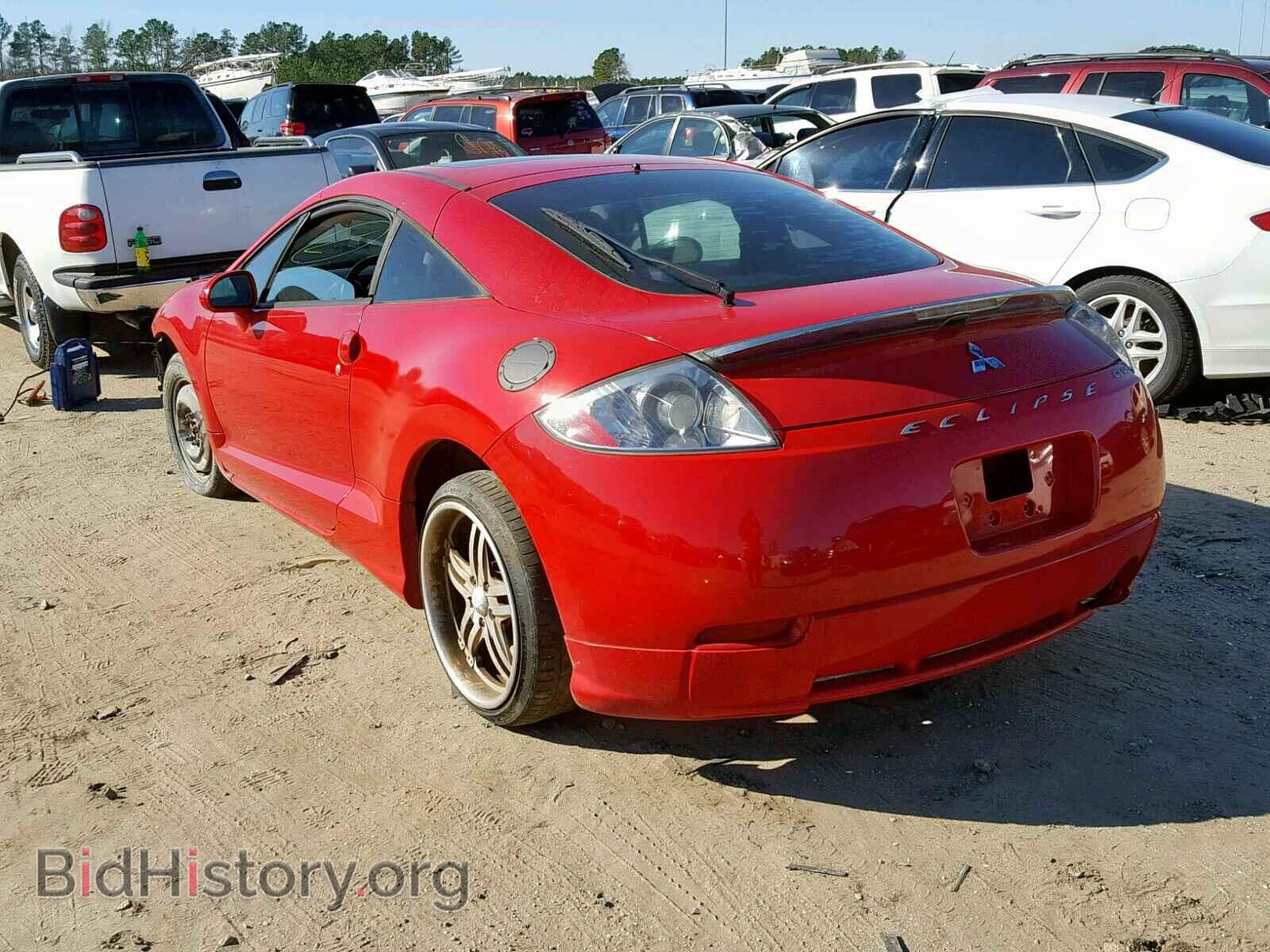 2006 MITSUBISHI ECLIPSE - VIN: 4A3AK44T36E043475 - Фото 3