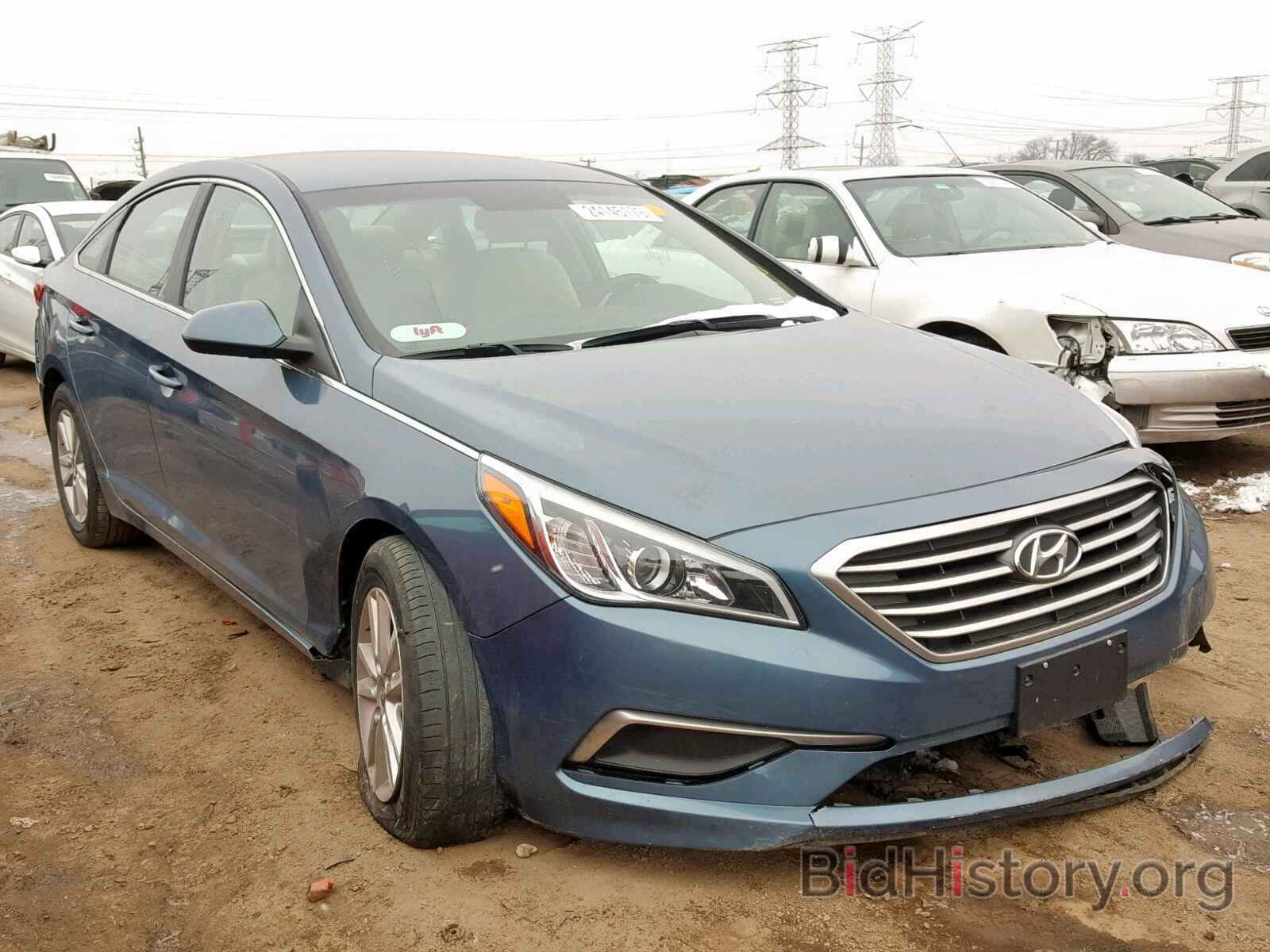 Фотография 5NPE24AF6HH532894 - HYUNDAI SONATA 2017