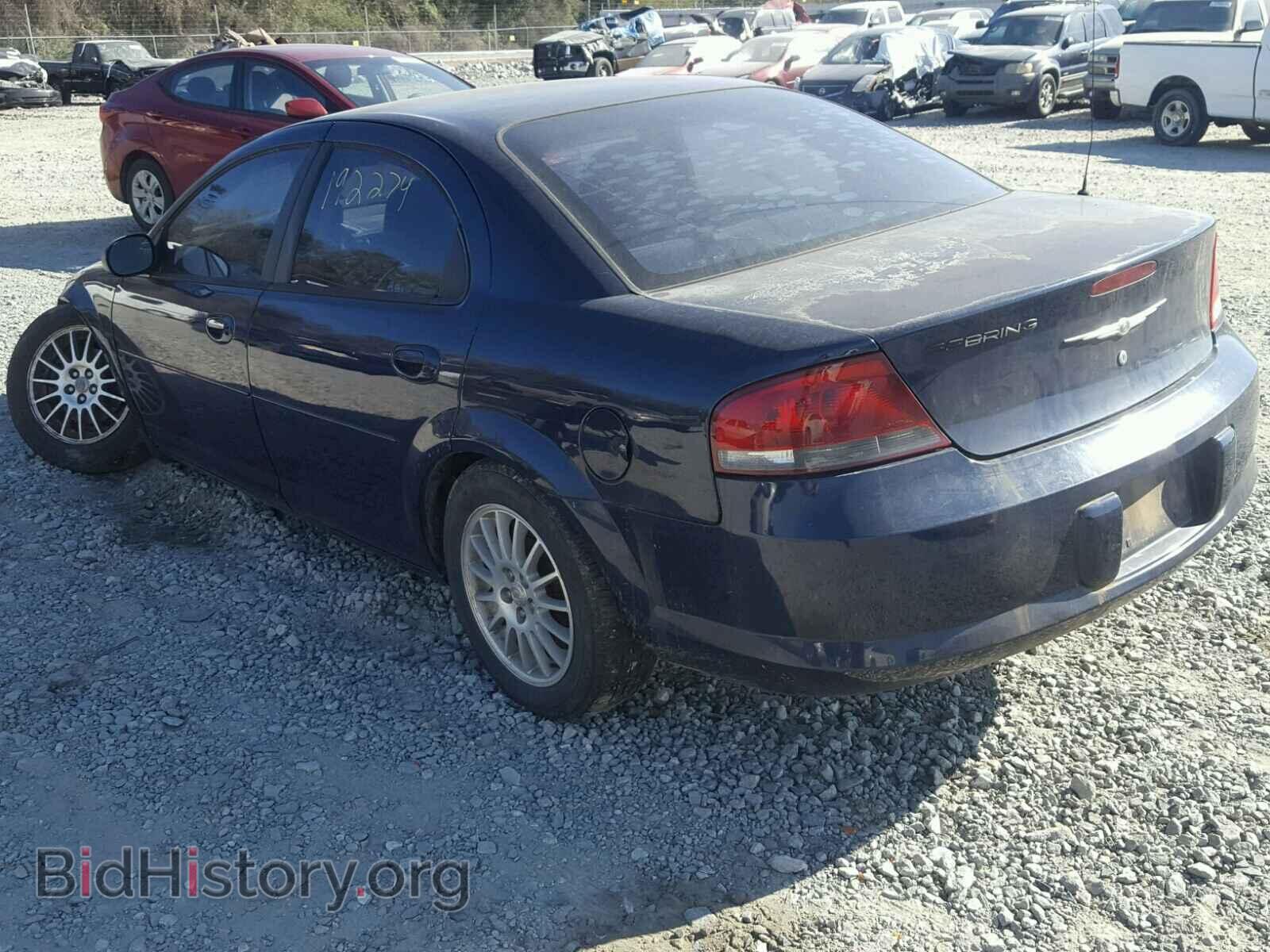 2005 CHRYSLER SEBRING - VIN: 1C3EL46X95N650310 - Photo 3