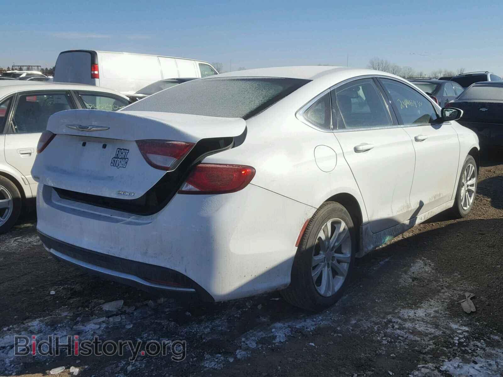 2015 CHRYSLER 200 - VIN: 1C3CCCABXFN706169 - Фото 4