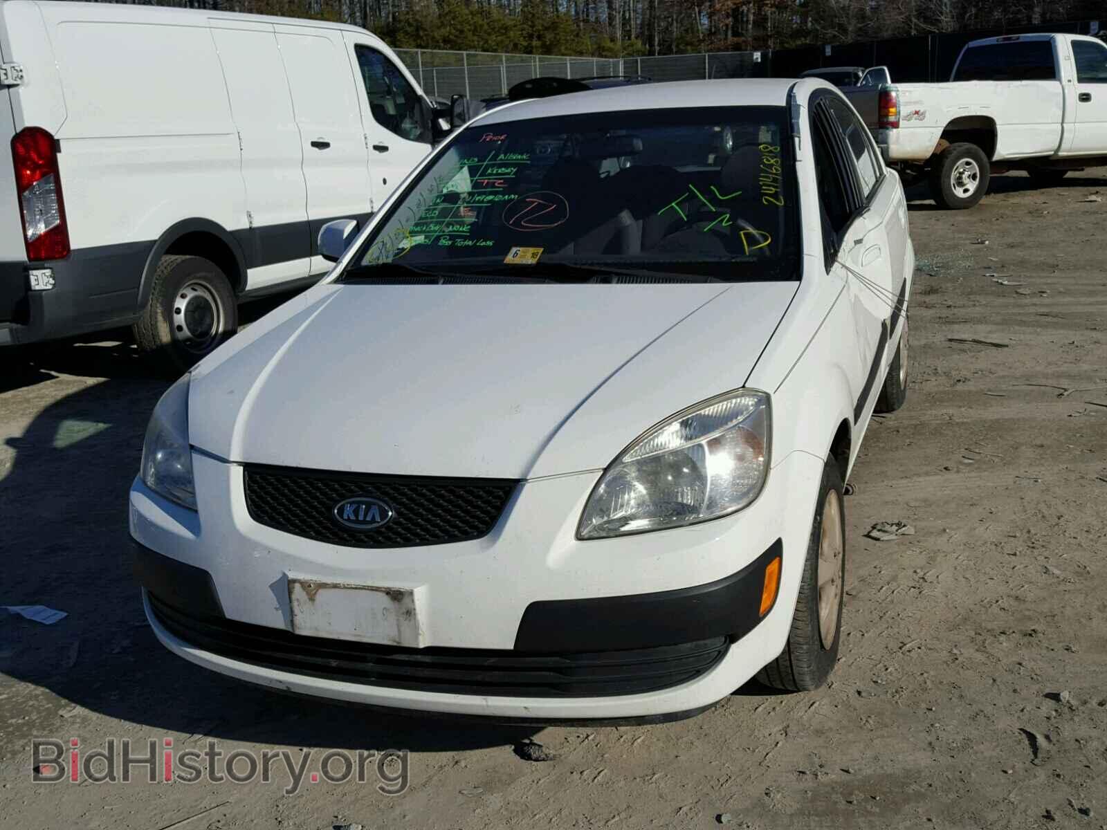 2008 KIA RIO BASE - VIN: KNADE123786304626 - Фото 2