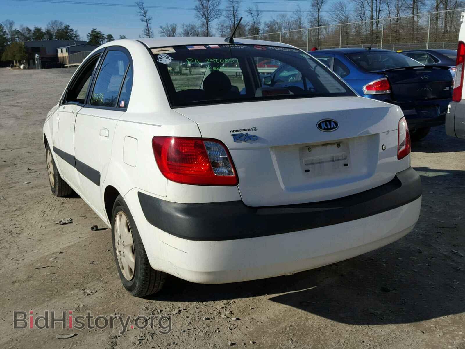2008 KIA RIO BASE - VIN: KNADE123786304626 - Фото 3