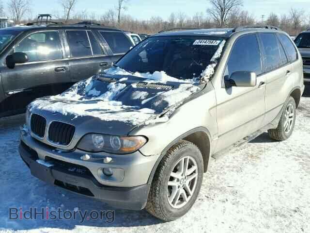2005 BMW X5 - VIN: 5UXFA13545LY03080 - Фото 2