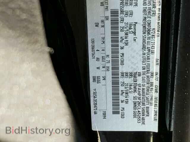 2012 FORD FOCUS - VIN: 1FAHP3F26CL452553 - Photo 10