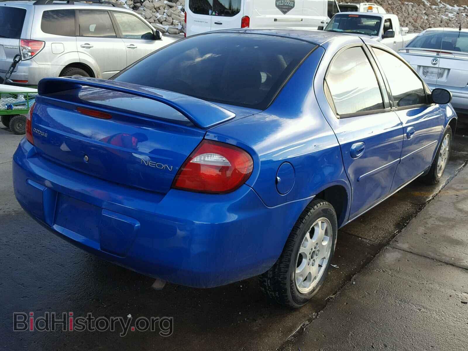 2004 DODGE NEON - VIN: 1B3ES56C64D552293 - Фото 4
