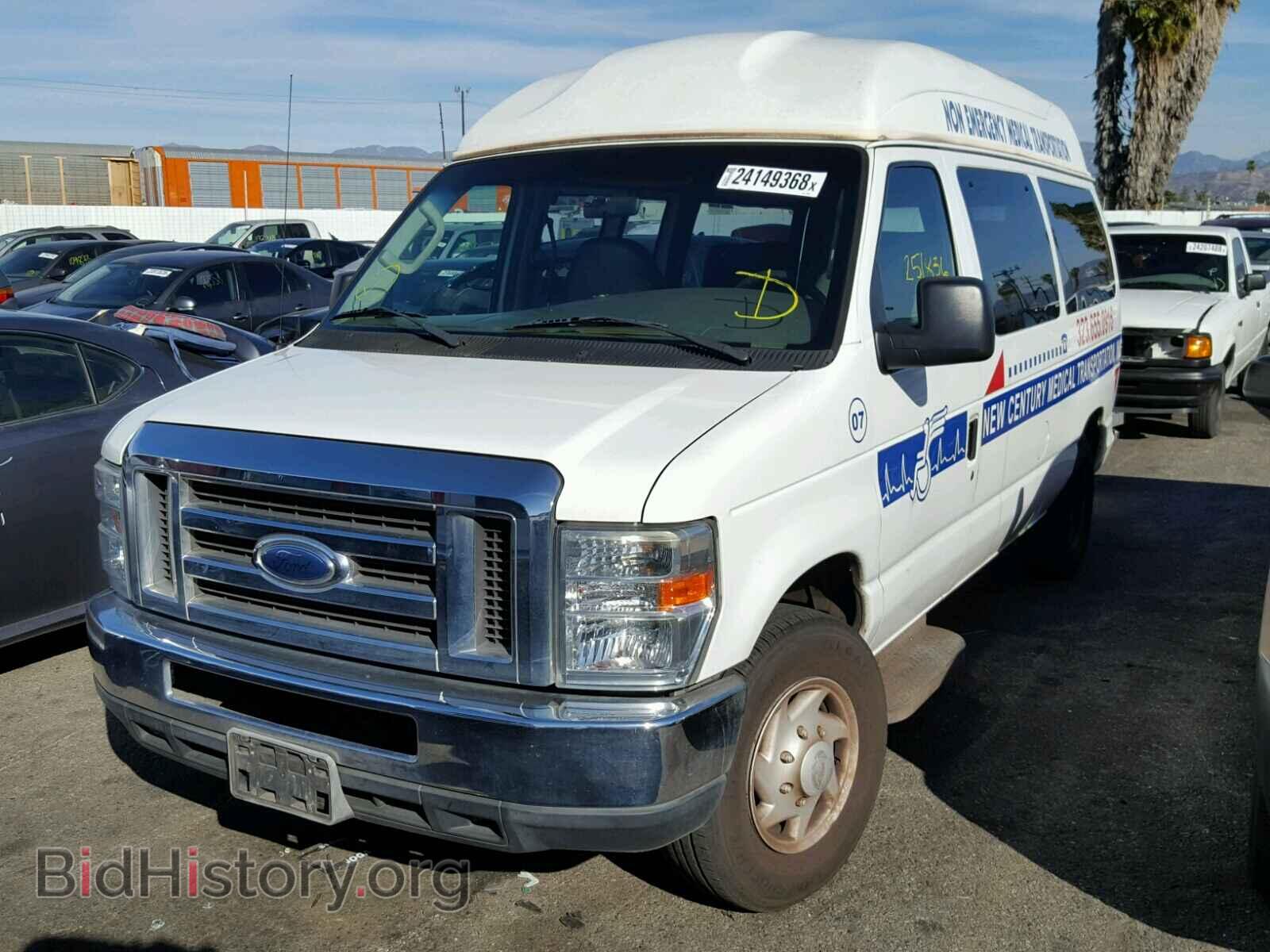 2008 FORD ECONOLINE - VIN: 1FTNE14W88DB44525 - Фото 2