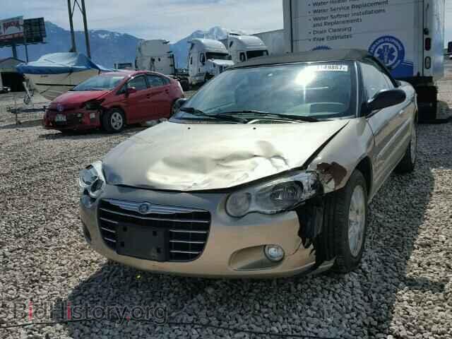 2004 CHRYSLER SEBRING - VIN: 1C3EL65RX4N251855 - Фото 2