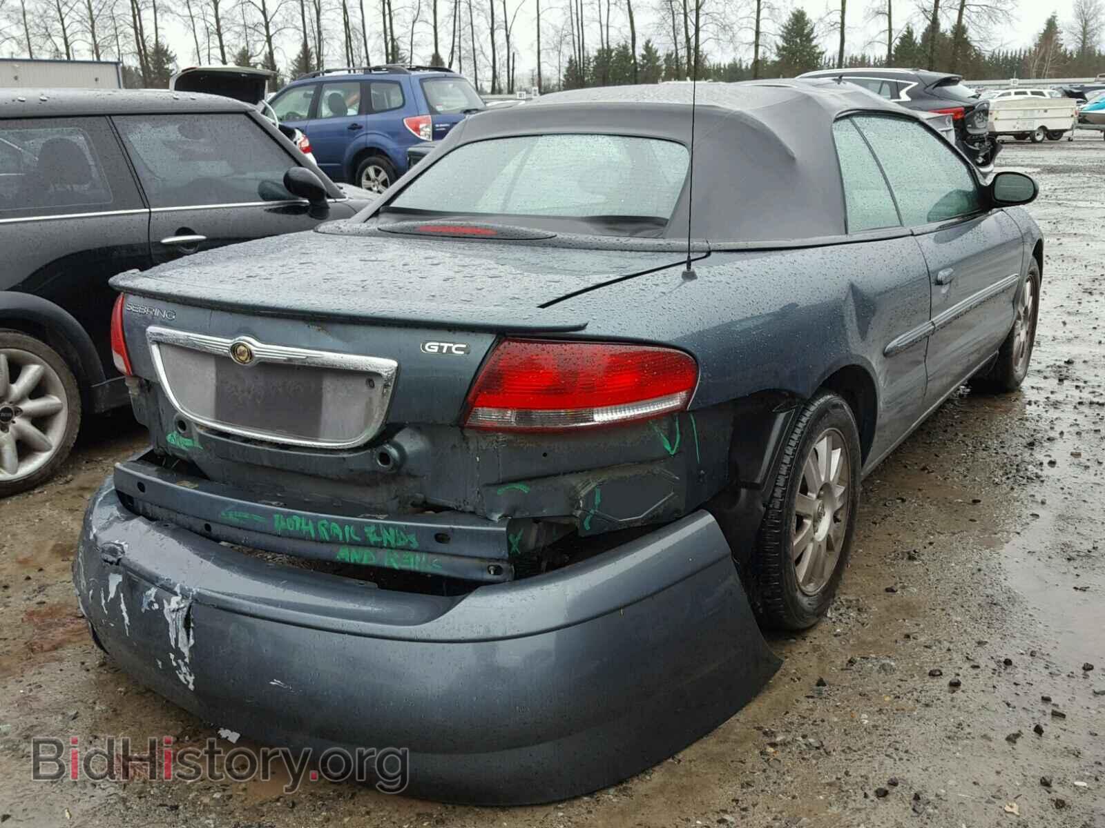 2006 CHRYSLER SEBRING - VIN: 1C3EL75RX6N135323 - Фото 4